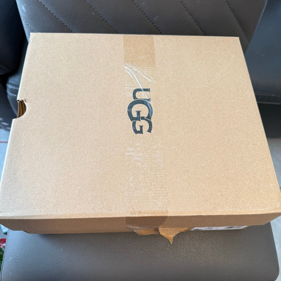 Women's UGG Classic Mini Dipper Gray Ankle Boots Size 10 - Picture 12 of 13